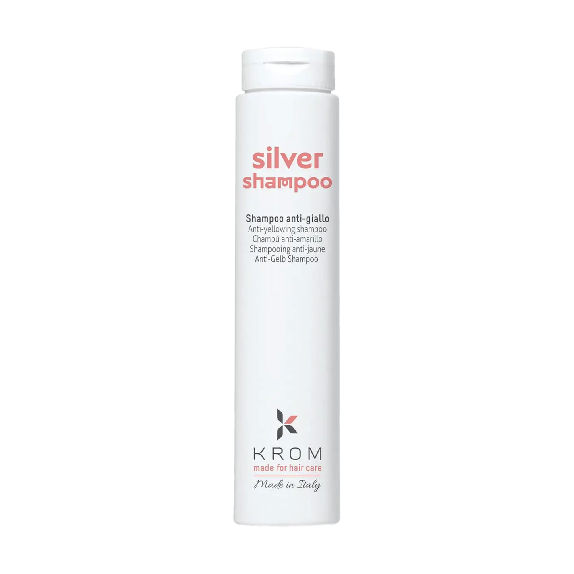 Уцінка! Шампунь для волосся Krom Silver Shampoo проти жовтизни, 250 мл